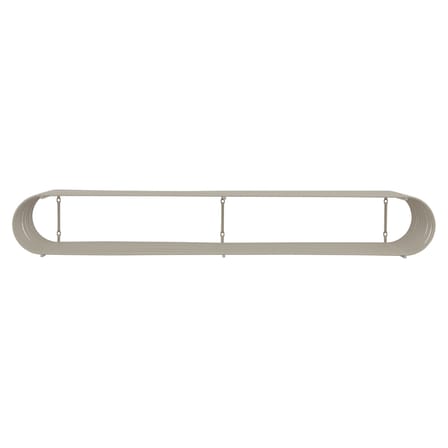 Étagère Curva Large métal beige / L 80,4 cm - AYTM