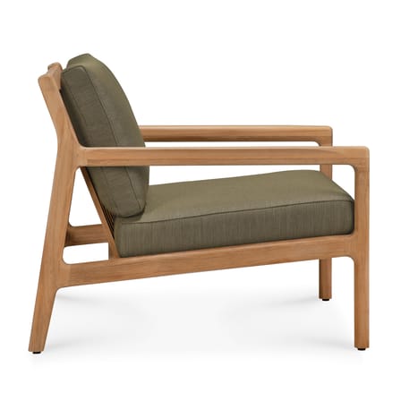 Fauteuil rembourré Jack Outdoor / Teck - Ethnicraft