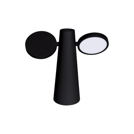 Lampe extérieur sans fil rechargeable Oto LED métal noir / H 27 cm - Orientable - Fermob