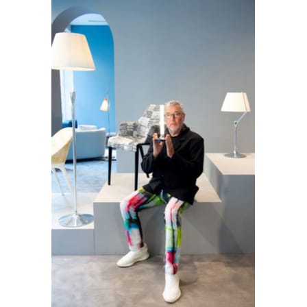 Lampe sans fil rechargeable Goodnight LED plastique cuivre métal - Kartell
