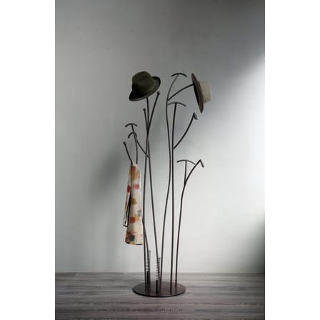 Portemanteau sur pied Irony Tree marron cuivre métal /  H 170 cm - Zeus