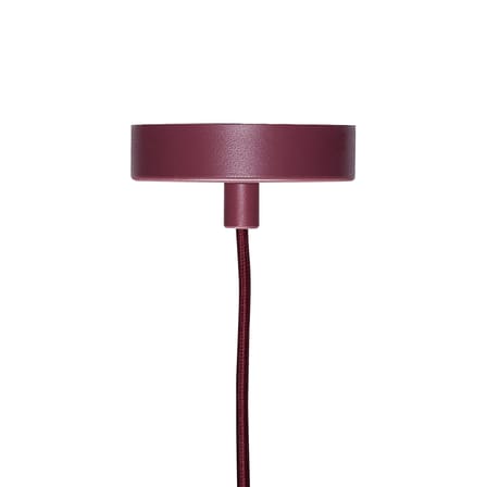Suspension Luminary métal bleu / Ø 25 cm - HÜBSCH