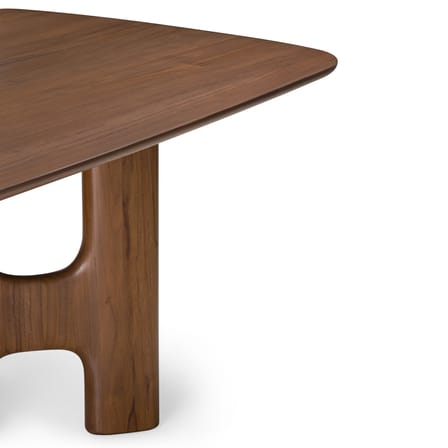 Table rectangulaire Flow bois marron / 220 x 110 cm - 8 personnes - Ethnicraft
