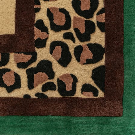 Teppich Green Safari textil bunt / 240 x 170 cm – handgetuftet - COLORTHERAPIS