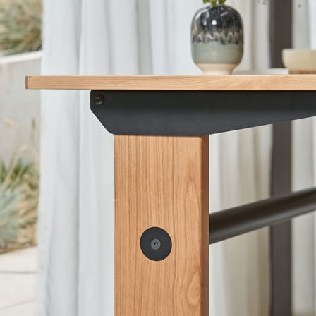 Bureau Post bois naturel / 140 x 70 cm - TIPTOE