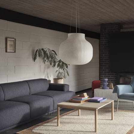 Canapé droit Connect Soft / 3 places - Configuration 1 / L 288 cm - Muuto