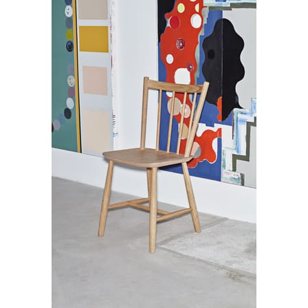 Chaise J41 bois naturel / Réédition 1950 - Hay