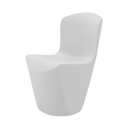 Chaise Zoe plastique blanc - Slide