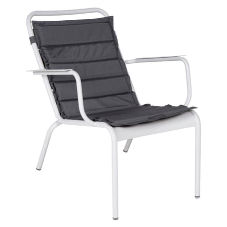 Coussin  tissu vert / Pour fauteuil bas Luxembourg - Fermob
