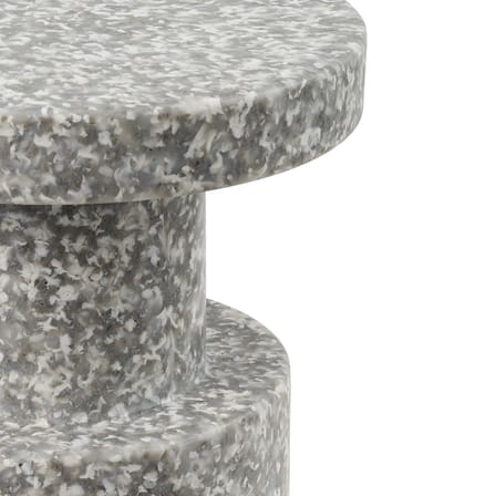 Hocker Bit plastikmaterial grau / H 42 cm - Recycled - Normann Copenhagen