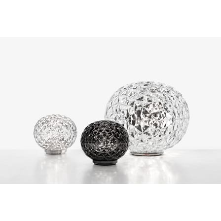 Lampe sans fil rechargeable Mini Planet LED plastique transparent / Ø 16 x H 14 cm / Variateur - Kartell