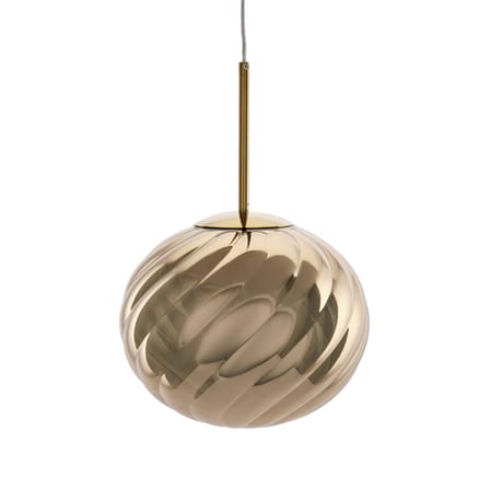 Pendelleuchte Whirl Medium plastikmaterial gold / LED - Ø 30 cm - Tom Dixon