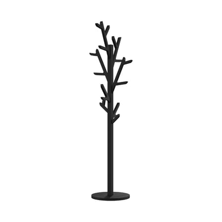 Portemanteau sur pied Ambroise bois noir / H 180 cm - Hartô