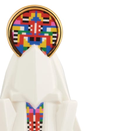Santon Mary céramique blanc / peint main - Alessi