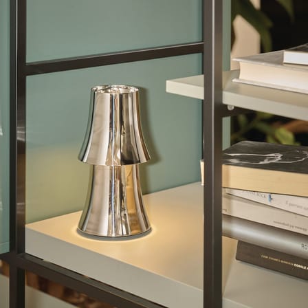 Schnurlosleuchte Halesia LED metall silber - Alessi