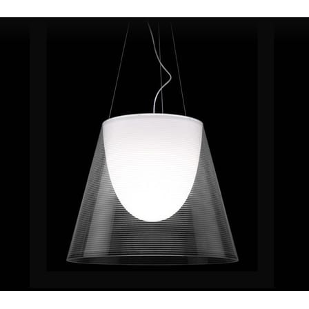 Suspension K Tribe S2 plastique transparent Ø 39.5 cm - Flos