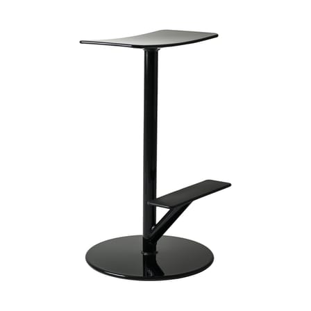 Tabouret de bar Sequoia métal noir / Métal- H 65 cm - Magis