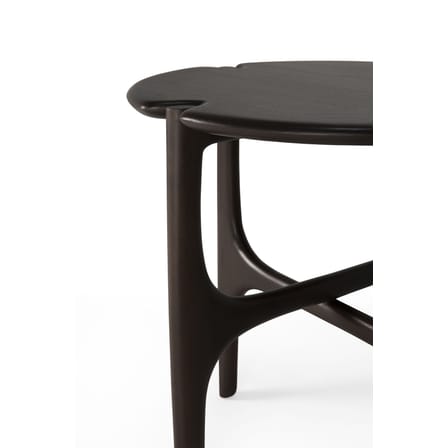 Tavolino d'appoggio PI legno marrone / Mogano - Ø 47 x H 50 cm - Ethnicraft