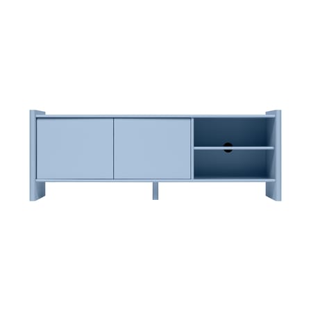 Rali TV unit wood blue / L 160 x H 58 cm - NOO.MA