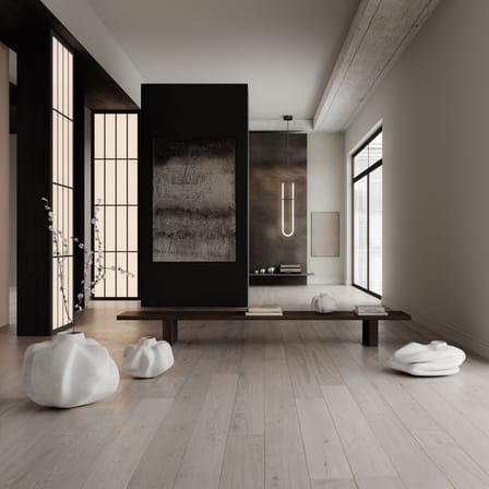 Vase Wabi Fat céramique blanc / 57 x 40 x H 23 cm - 101 COPENHAGEN