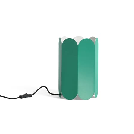 Abat-jour Arcs métal vert / Ø 20 x H 30 cm / Sans système électrique - Hay