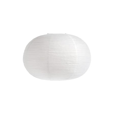 Abat-jour Paper Shade Ellipse papier blanc / Ø 70 cm - Sans système électrique - Hay