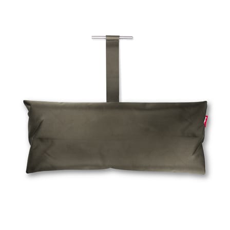Amaca con supporto Headdemock Deluxe tessuto grigio / Tessuto Poliestere - Con Cuscino & housse - Fatboy