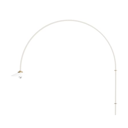Applique avec prise Hanging Lamp n°3 métal beige / H 135 x L 137,5 cm - valerie objects