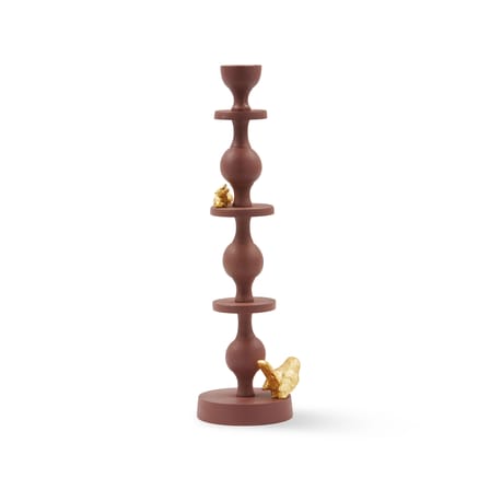 Bougeoir Climbing Pole Large métal / H 37 cm - Pols Potten