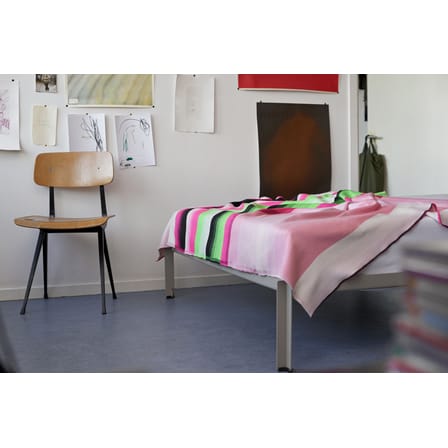 Cadre de lit Connect métal blanc / 140 x 200 cm - Hay