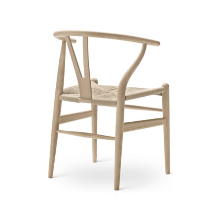 Chaise CH24 - Wishbone Chair bois naturel / Hans J. Wegner, 1950 - Corde de papier - CARL HANSEN & SON