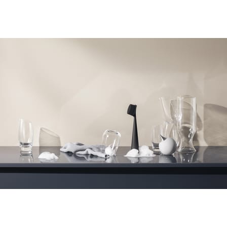 Distributeur de savon  plastique gris / Poire souple - Eva Trio