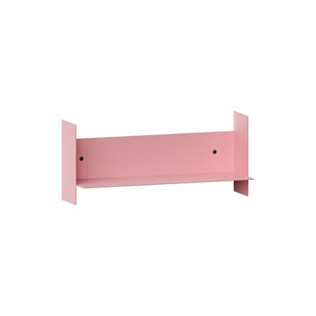 Étagère Pli métal rose / L 45 x P 15 cm - TIPTOE