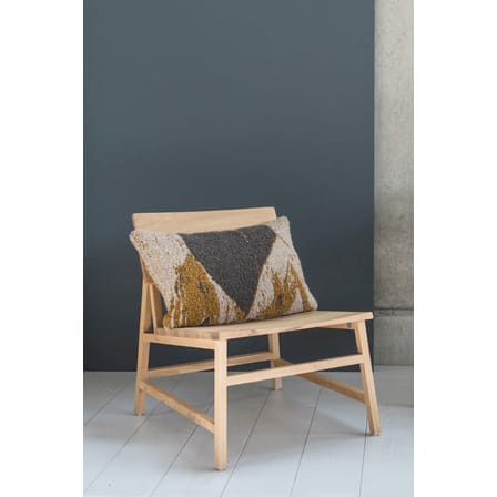 Fauteuil bas N2 bois naturel / Chêne massif - Ethnicraft
