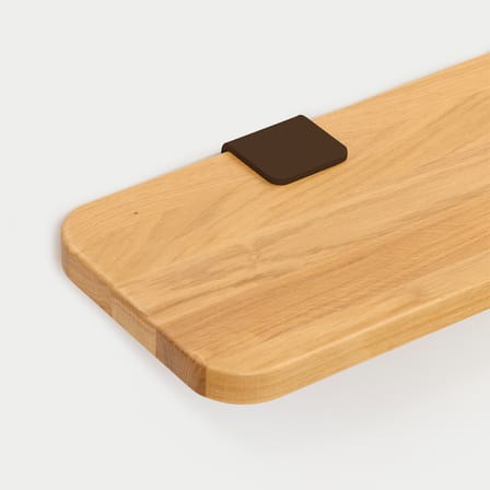 Fissaggio murale Bracket metallo marrone - TIPTOE