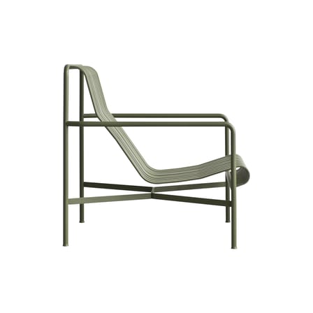 Lounge Sessel Palissade metall grün / mit hoher Rückenlehne - R & E Bouroullec - Hay