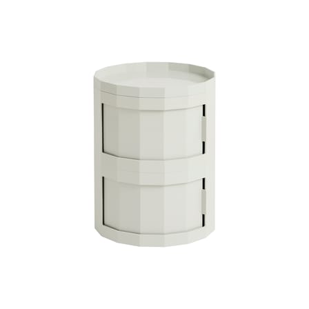 Rangement Facet Low / H 49 cm - 2 portes / Avec roulettes - Hay