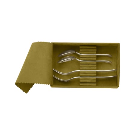 Set de couverts Albi métal / 4 pièces pour Tea time - Pour 2 personnes - Christofle