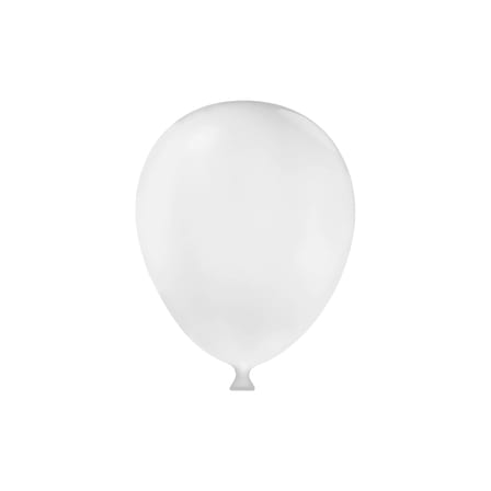Suspension Ballon plastique blanc / Ø 22 x H 30 cm - Slide