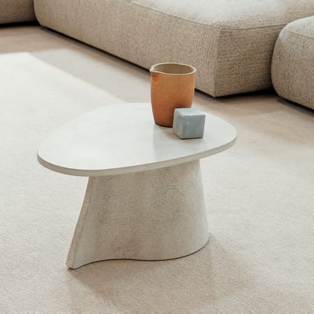 Table basse Fossil Small / 45 x 64 x H 32 cm - MDF Italia