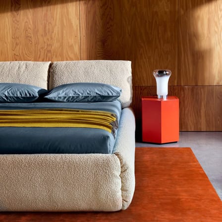 Table de chevet Z24 728 bois orange - Zanotta