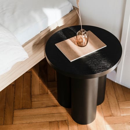 Tabouret Oly bois noir - NOO.MA