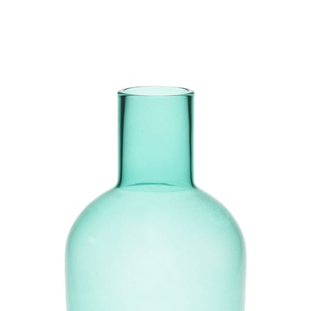 Carafe Bottiglia verre bleu / Vase - H 25,5 cm - Bitossi Home