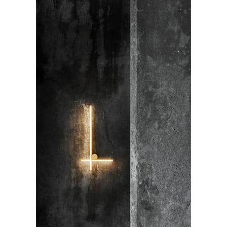 Applique Coordinates W2 or métal LED / 80 x 40 cm - Flos