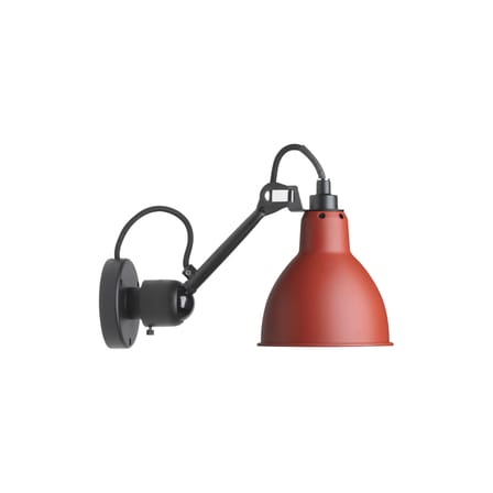 Applique N°304 SW métal rouge / Lampe Gras - DCW éditions