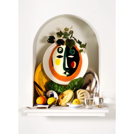 Assiette de présentation Feast céramique multicolore / Ø 35 x H 2 cm - Serax