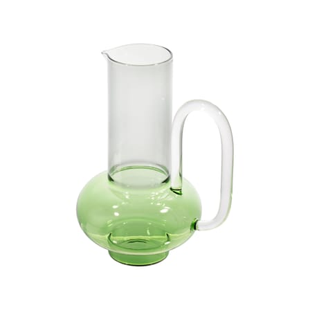 Caraffa Bump vetro verde / Vetro soffiato - 750 ml - Tom Dixon