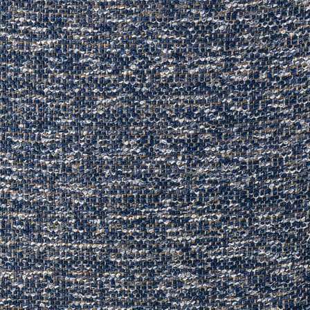 Chaise rembourrée Percey tissu bleu - Bloomingville