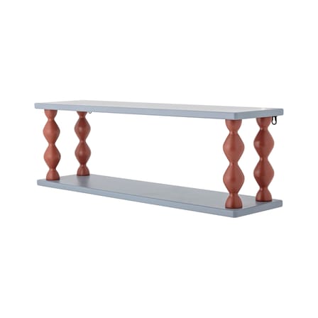 Etagère murale Bibiola bois bleu / L 80 x H 26 cm - Bloomingville