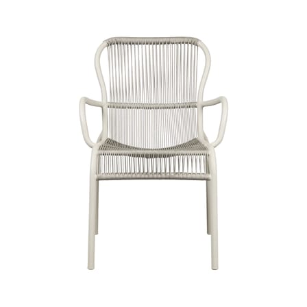 Fauteuil de repas empilable Loop/ Corde polypropylène tissée main - Vincent Sheppard